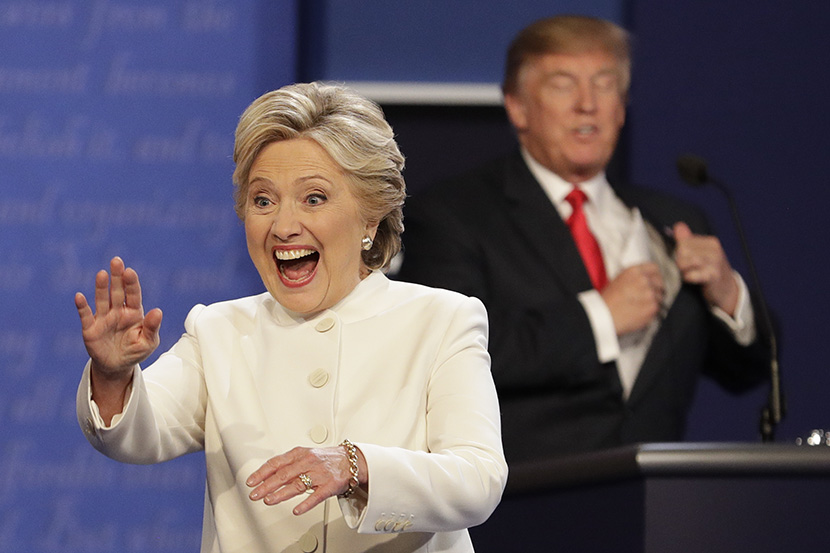TRAMPE, JE*I SE: Hilari Klinton tokom debate žestoko opsovala Donalda?! (VIDEO)