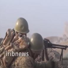 TRUPE IRANA U OGROMNOM BROJU NA GRANICI: Odabrana meta, artiljerija tuče bez prestanka! (VIDEO)