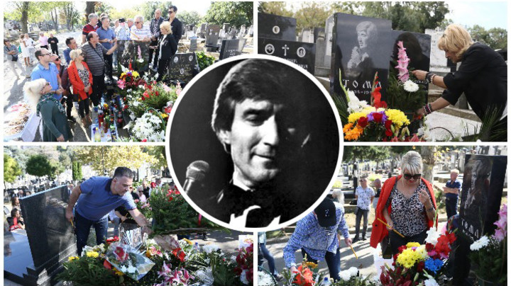 TUŽNIH 28 GODINA BEZ LEGENDE NARODNE MUZIKE: Danas se održava pomen Tomi Zdravkoviću, na groblje došle brojne kolege, NJEGOV SIN NIJE BIO TU (FOTO+VIDEO)