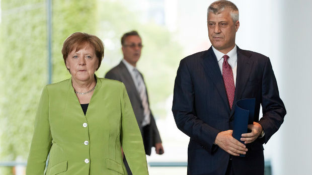 Tači: Očekujem da Merkel ubediti Vučića da prizna Kosovo