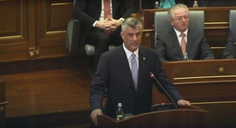 Tači sazvao sednicu kosovskog parlamenta za 3. avgust