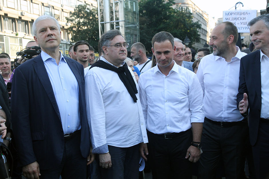 Tadić: Neki u opoziciji svesno rade za Vučića 