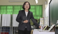 Tajvanska predsednica osvojila drugi četvorogodišnji mandat (VIDEO)