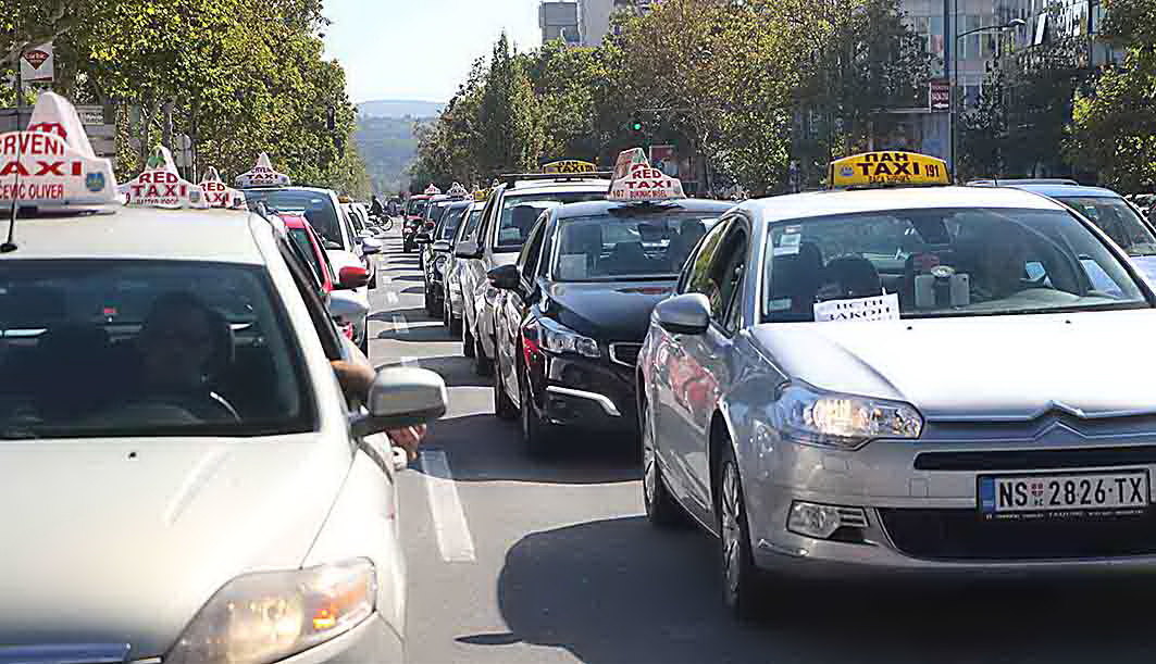 Taksisti na ispitu 1. jula
