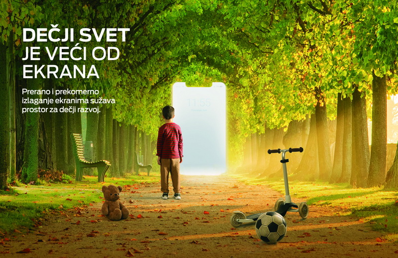 Telekom Srbija pokreće projekat „Dečji svet je veći od ekrana“