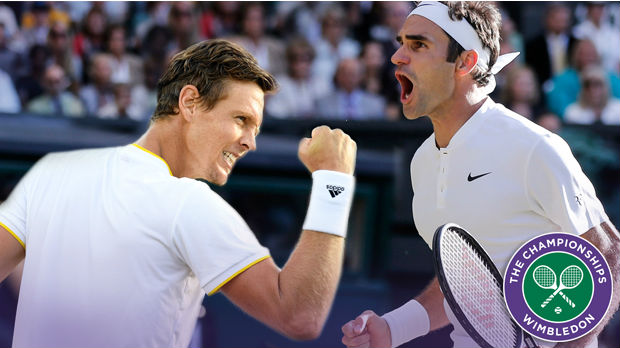 Tenis - Vimbldon: Federer - Berdih