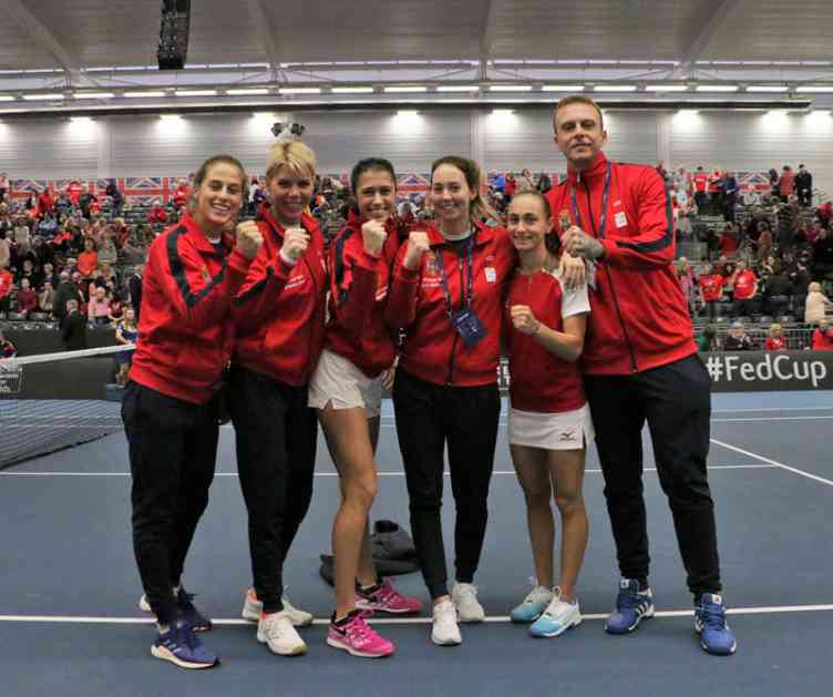 Srpske teniserke bez plej-ofa, Velika Britanija bolja