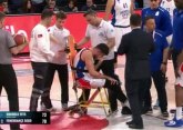 Teška povreda Vase Micića – u kolicima napustio teren! VIDEO