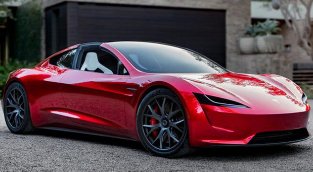 Tesla Roadster SpaceX do 100 km/h za samo 1,1 sekundu?