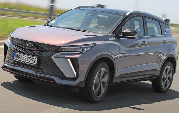 Test: Geely Coolray 1,5 TD GF+