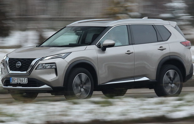 Test: Nissan X-Trail 1,5 VC Turbo Tekna