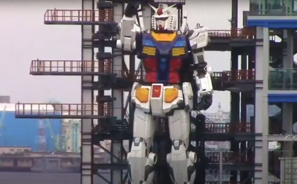 Testiran džinovski japanski robot iz anime serije