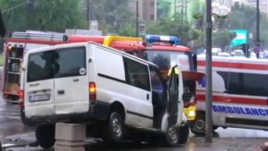 Težak sudar ispred zgrade Vlade Srbije, dve osobe poginule
