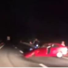 Težak udes na auto-putu: Vozila u potpunosti uništena (VIDEO)