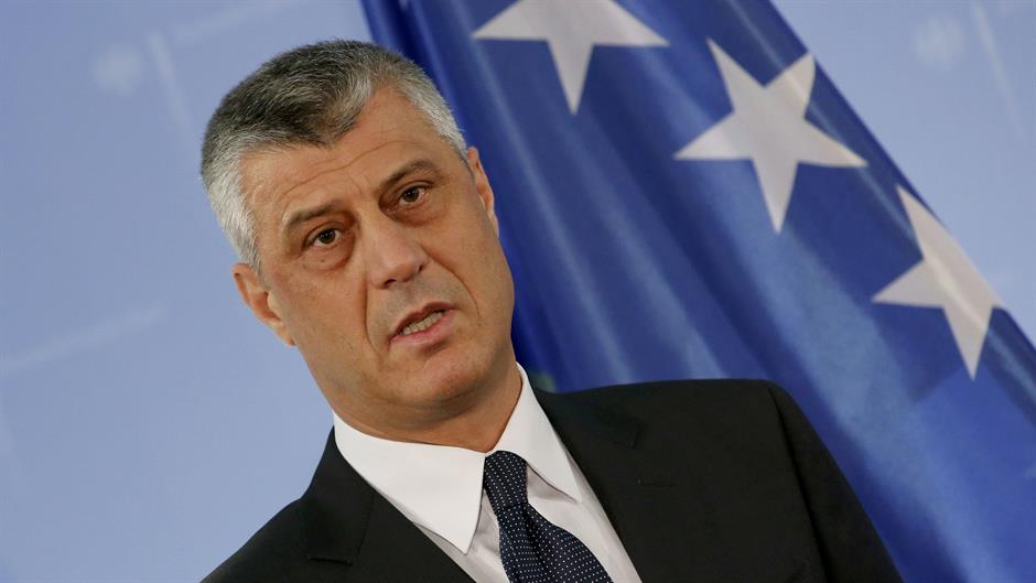 Thaci: agreement must include border changes