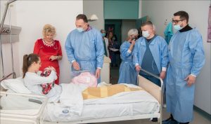 Tibita Cirok prva beba rođena u 2023. godini u zrenjaninskom porodilištu