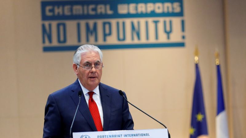 Tillerson: Rusija odgovorna za hemijske napade u Siriji 