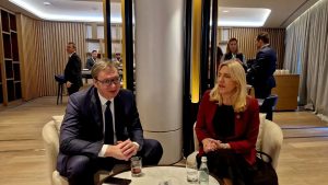 Tirana: Vučić se sastao sa Željkom Cvijanović