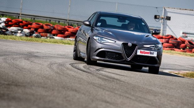 TopSpeed test: Alfa Romeo Giulia QV