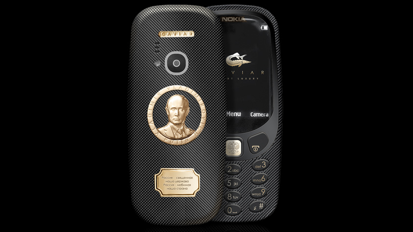 Totalna ludnica: Nova Nokija 3310 sa Putinovim likom napravljena je od ZLATA (FOTO)