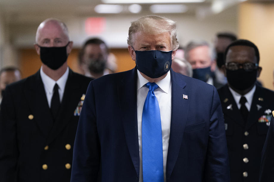 Tramp: Nošenje maski je patriotski čin