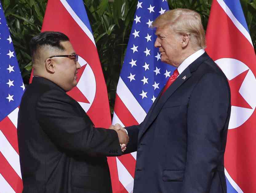 Tramp: Odredili smo zemlju sastanka, Kim se raduje, kao i ja