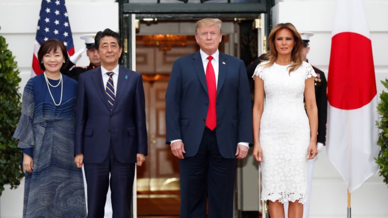 Tramp i Abe okončali susret partijom golfa 