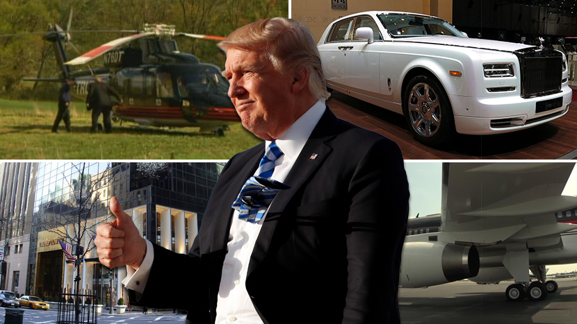 Tramp je bio “običan milijarder” dok nije postao predsednik: Ima zlatne slavine i kvake, a tek da vidite njegovog FANTOMA (FOTO) (VIDEO)
