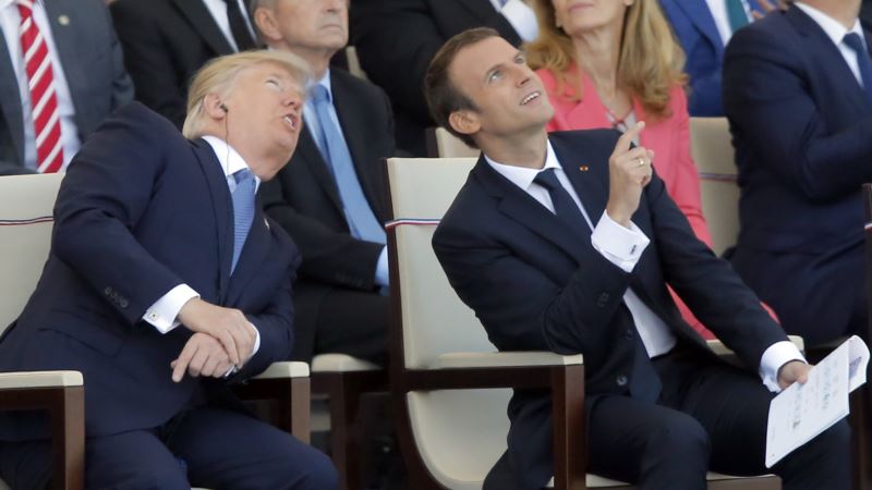 Tramp počasni gost na proslavi Dana Bastilje