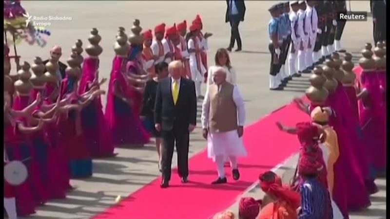 Trump u Indiji obećao jačanje trgovinskih veza