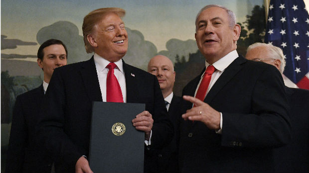 Tramp potpisao dekret o suvereniteu Izraela nad Golanskom visoravni
