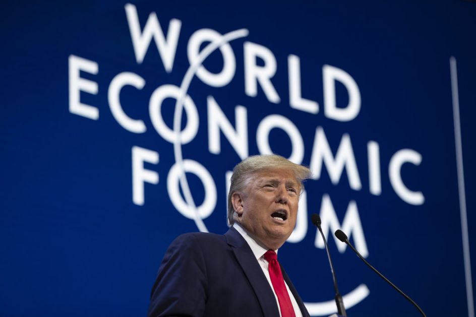 Tramp u Davosu umesto o klimi govorio o ekonomiji SAD