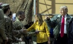 Tramp u nenajavljenoj poseti američkim vojnicima u Iraku