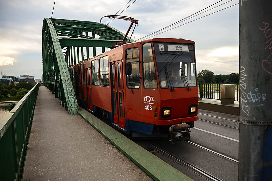 Tramvaj preko Mosta na Adi od juna 2019.