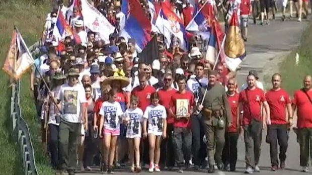 Tri hiljade učesnika desetog Cerskog marša u čast junaka i slavu predaka