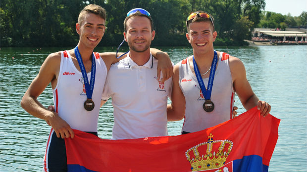 Tri medalje za srpske veslače na Balkanijadi