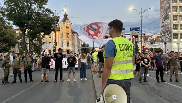 Tribina i protest u Nišu u kalendaru studentskih protesta u Srbiji