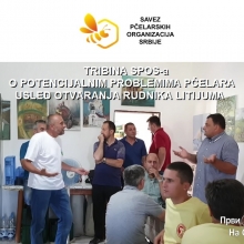 Tribina o potencijalnim problemima pcelara usled otvaranja rudnika litijuma (VIDEO)