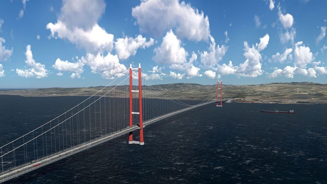Turska otvara najduži most između Evrope i Azije