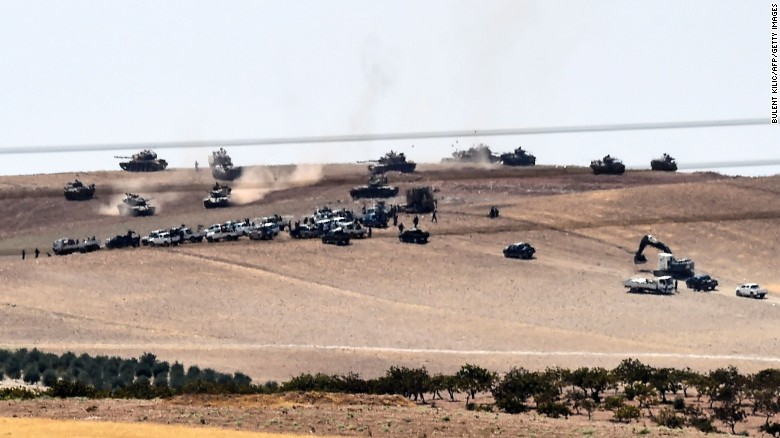 Turska vojska uništila komandni položaj terorističkih grupa u Siriji