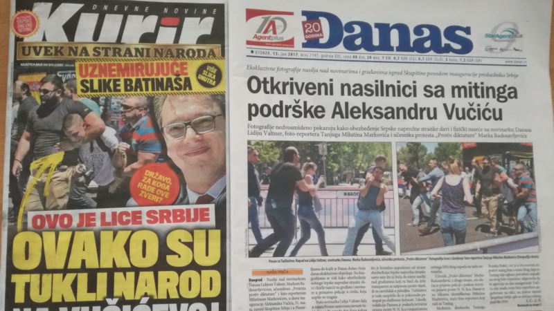 Tužilaštvo prihvatilo prigovore novinara na polaganju zakletve Vučića