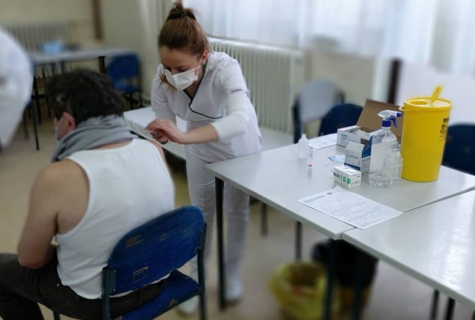 U Belekspocentru počela vakcinacija AstraZenekom