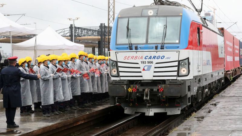 U Beograd stigao voz sa kineskom opremom