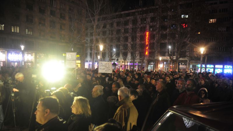 U Beogradu Protest profesora za novi RTS