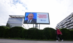 U Beogradu bilbordi kojima se čestita rođendan Putinu, izvestio i AP