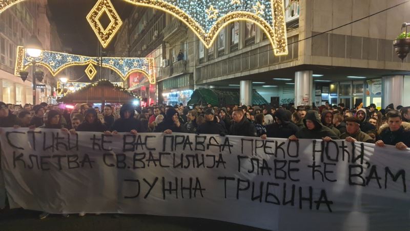 Beograd: Protest zbog Zakona o slobodi veroispovesti