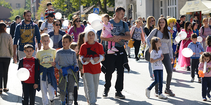 U Boru održana druga “Porodična šetnja” Udruženja roditelja “Bebironče”