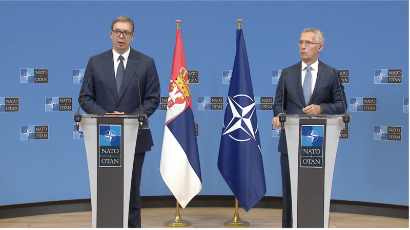 U Briselu nova runda dijaloga, Vučić sa Lajčakom i Stoltenbergom 