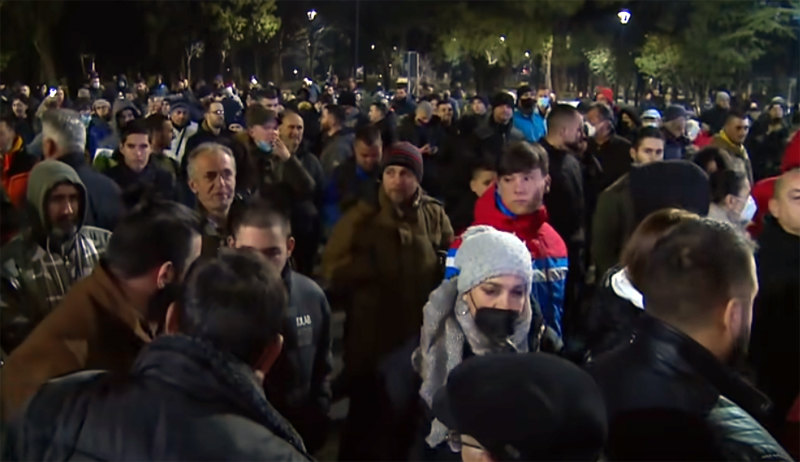 U Crnoj Gori ponovo protesti zbog predloga za formiranje manjinske vlade
