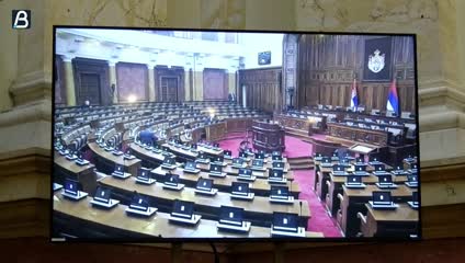 U  Domu Narodne skupštine  nastavak sednice parlamenta